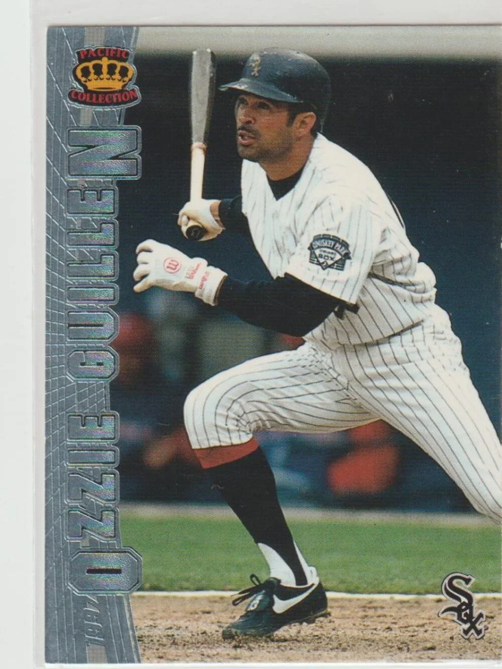 Ozzie Guillen 1997 Pacific Crown Baseball Collection-Silver Border